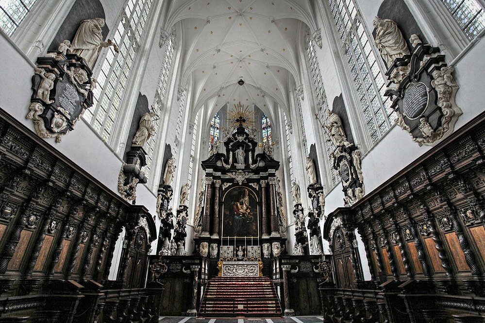 церковь св. павла - sint-pauluskerk антверпен фото