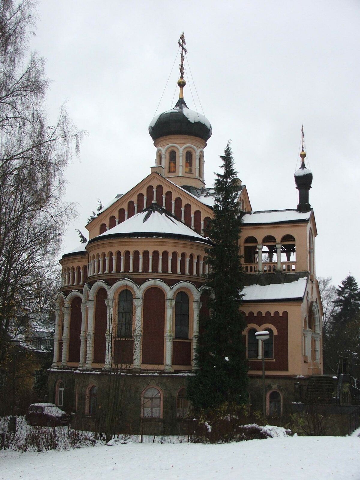 храм св. владимира в марианске лазне фото