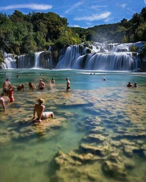 водопады хорватии фото