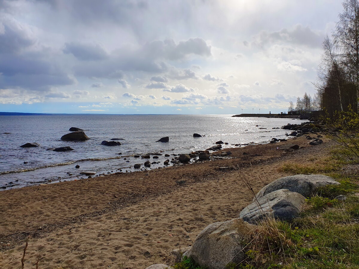 парк море финский залив фото