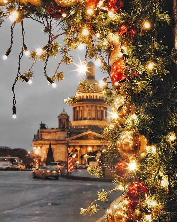 новогодний санкт петербург фото