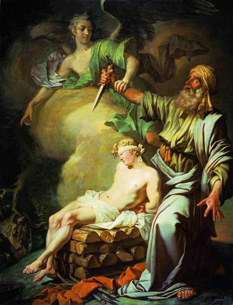 лосенко жертвоприношение авраама фото