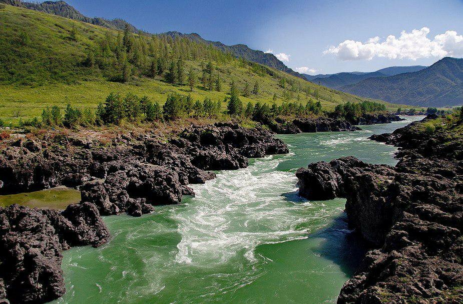 горный алтай река катунь фото
