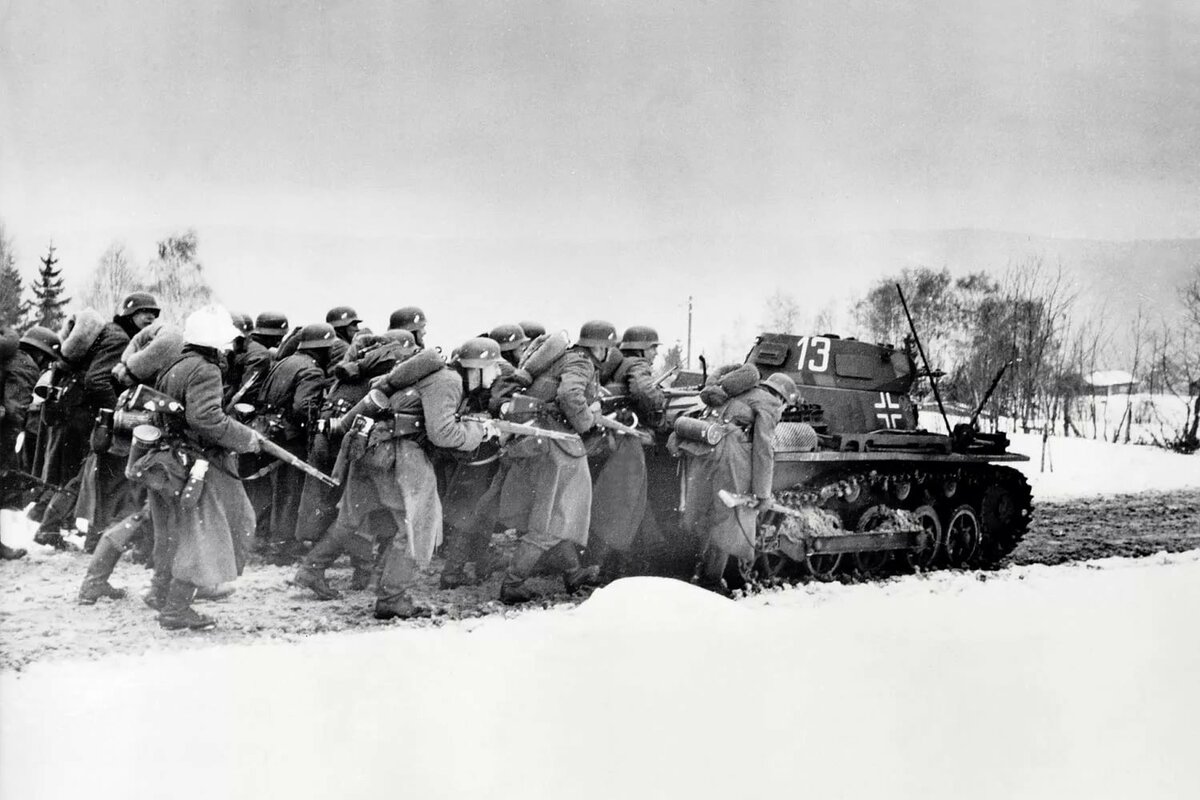 солдаты вермахта 1941 битва за москву фото