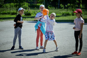 Фото 4. Спорт в летнем лагере