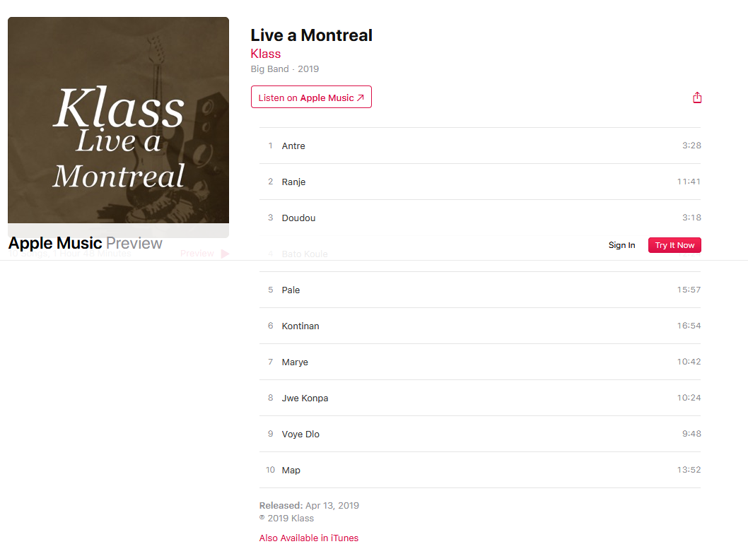 Klass - Live a Montreal.rar Optimize