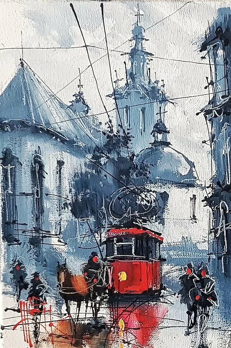 львов акварель шевчук фото