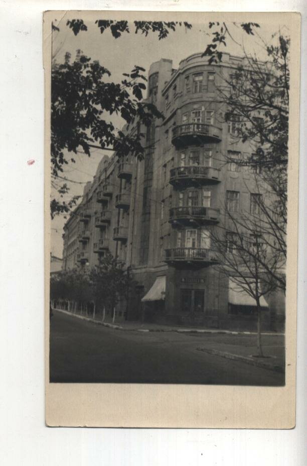 Астрахань, жилой дом на ул. Советской, 1953 год