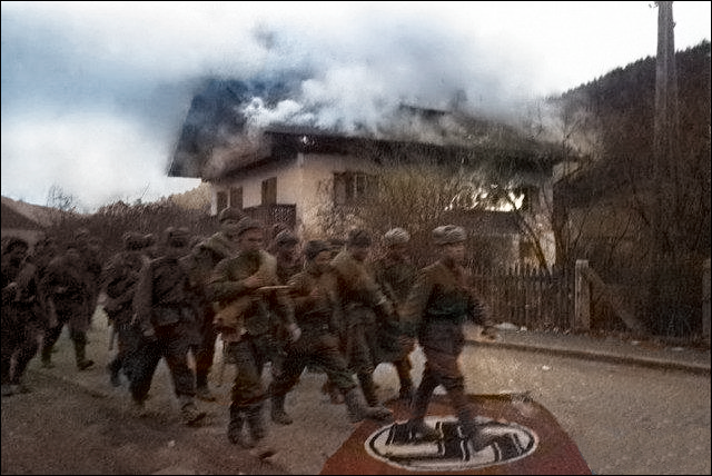 фото немецких солдат 1941-1945 цветные фото