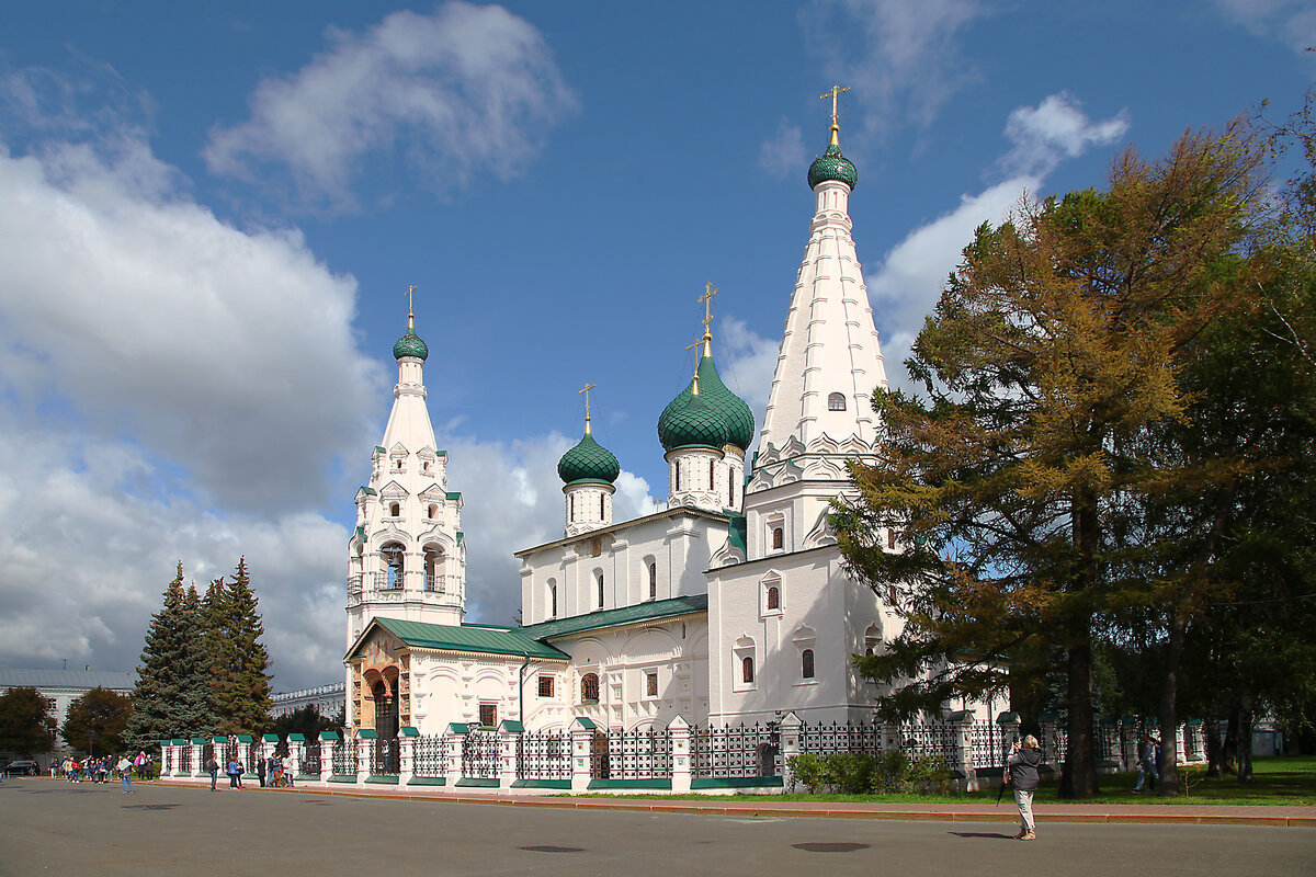 церковь ильи пророка ярославль фото
