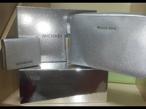 кошелек michael kors серебристый фото