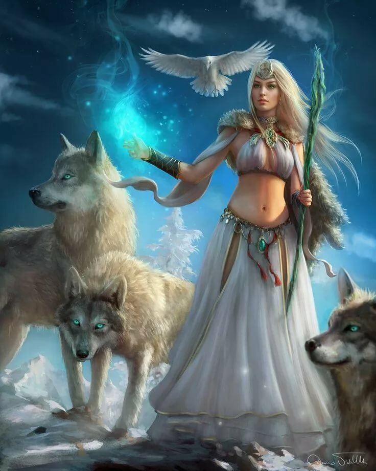 Изображение девушки богиня артемида картинки