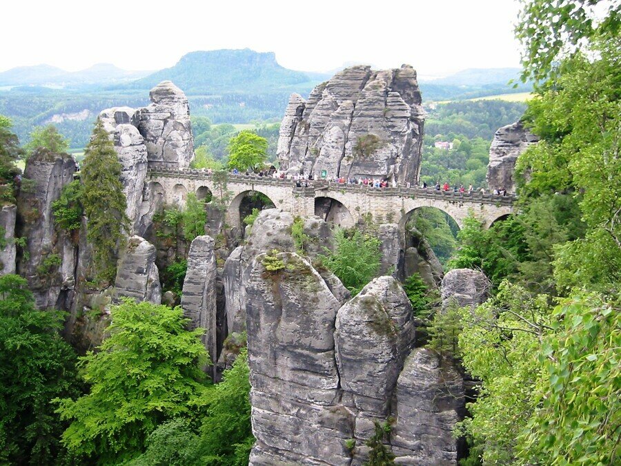 саксонская швейцария национальный парк фото
