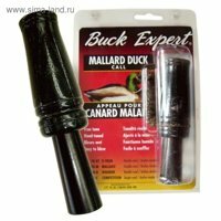 манок buck expert на утку черный фото
