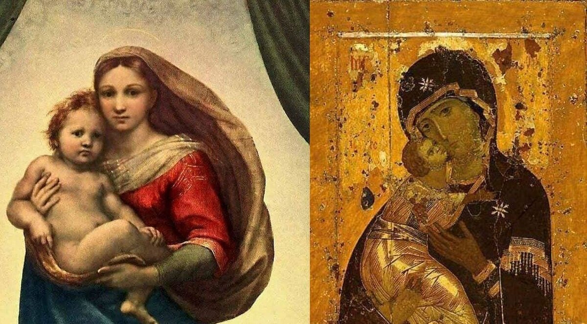 владимирская икона божией матери 12 век фото