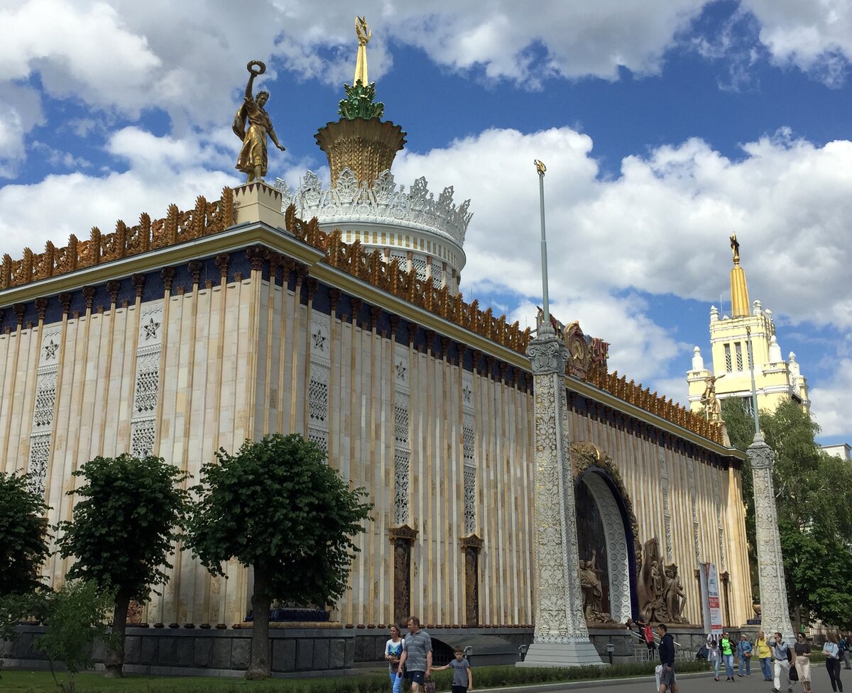 вднх павильоны фото