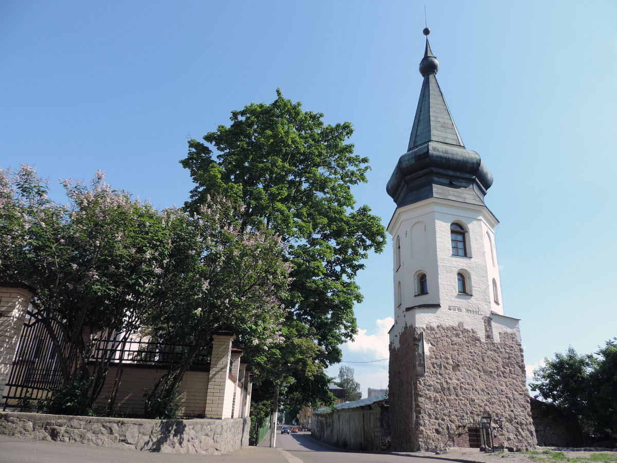 башня ратуши выборг фото