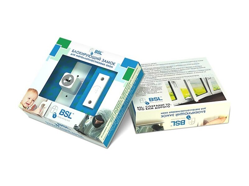 оконный замок baby safe lock белый фото