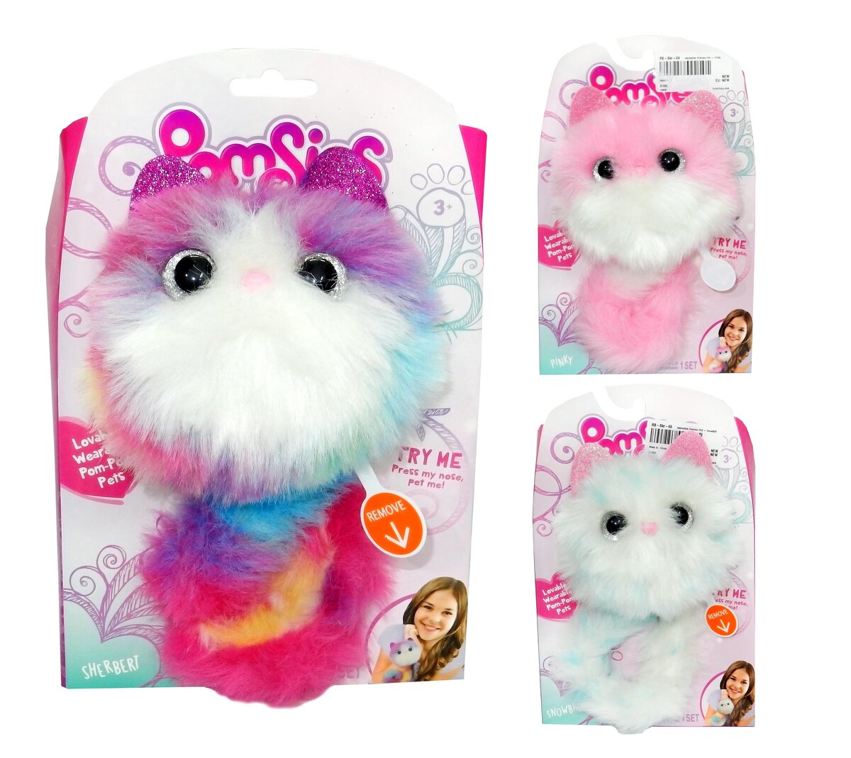 интерактивная игрушка pomsies фото
