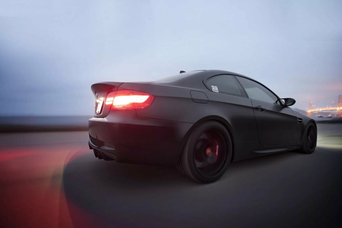 bmw e92 тёмные фары фото