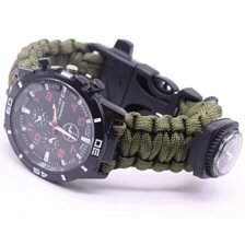 часы для выживания paracord фото