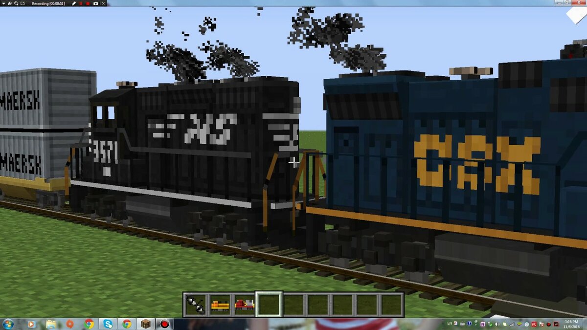 моды на майнкрафт 1.7.10 на поезда traincraft #6