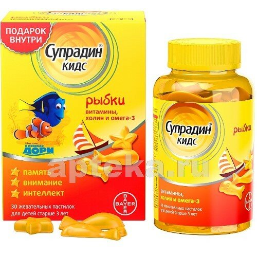 супрадин витамины детские жевательные фото