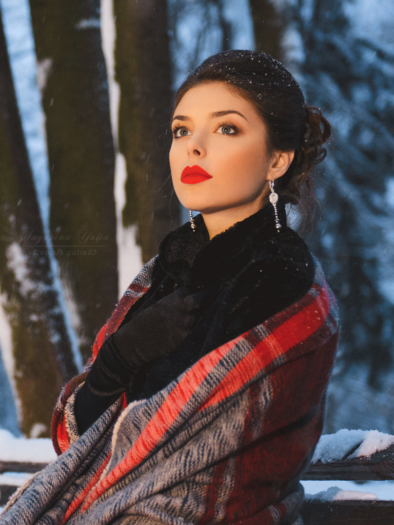 зимняя фотосессия фото