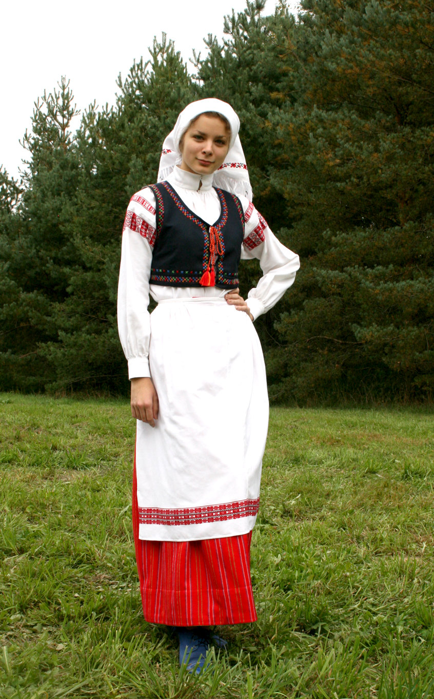 белорусский женский костюм фото