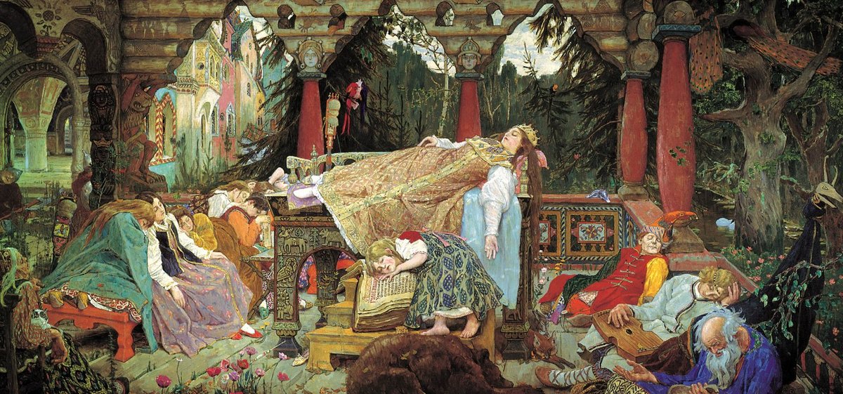 васнецов спящая царевна фото