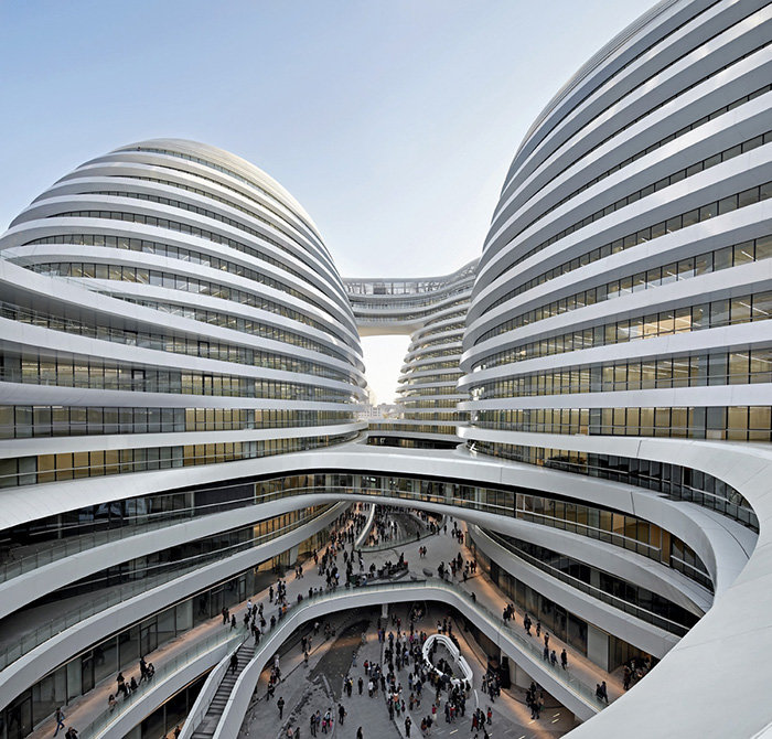 galaxy soho заха хадид фото