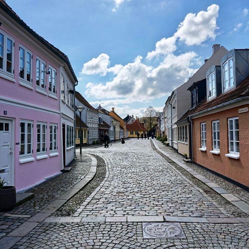 город оденсе дания фото