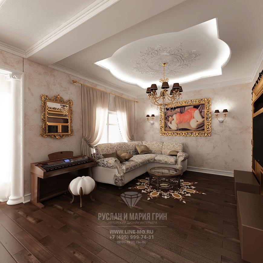 классические интерьеры фото
