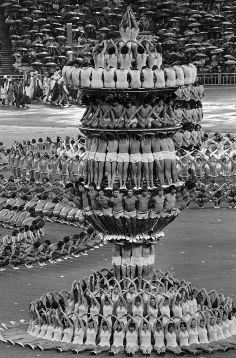 церемония открытия олимпийских игр 1980 москва пирамида фото
