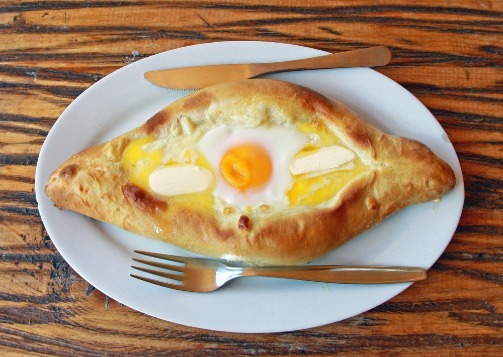 хачапури по аджарски фото