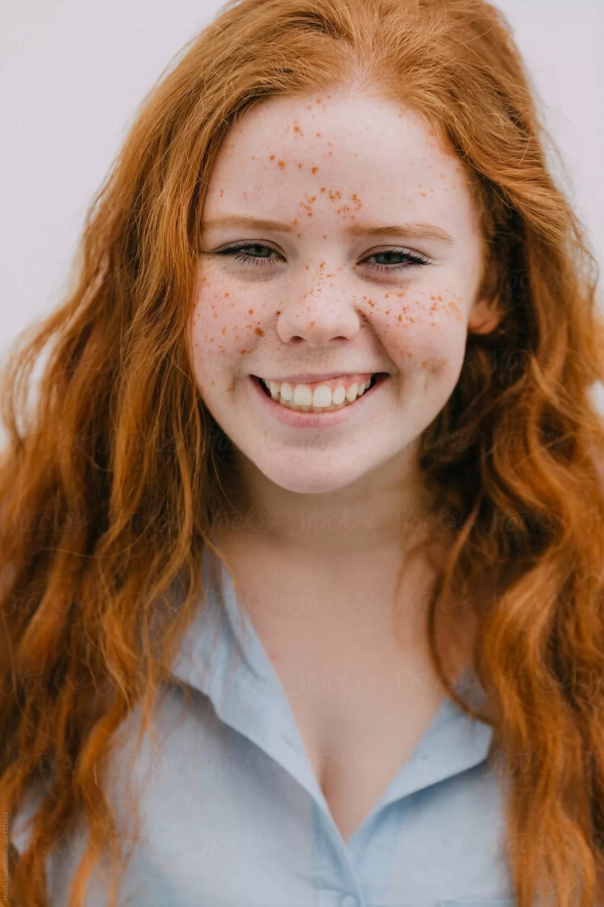Freckled skinny teenagers — photo 9