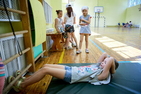 Фото 8. Спартакиада в летнем лагере 2019