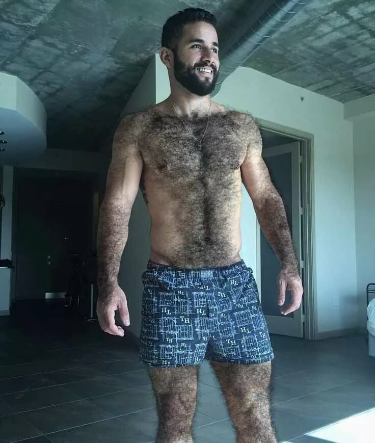 Really hairy body