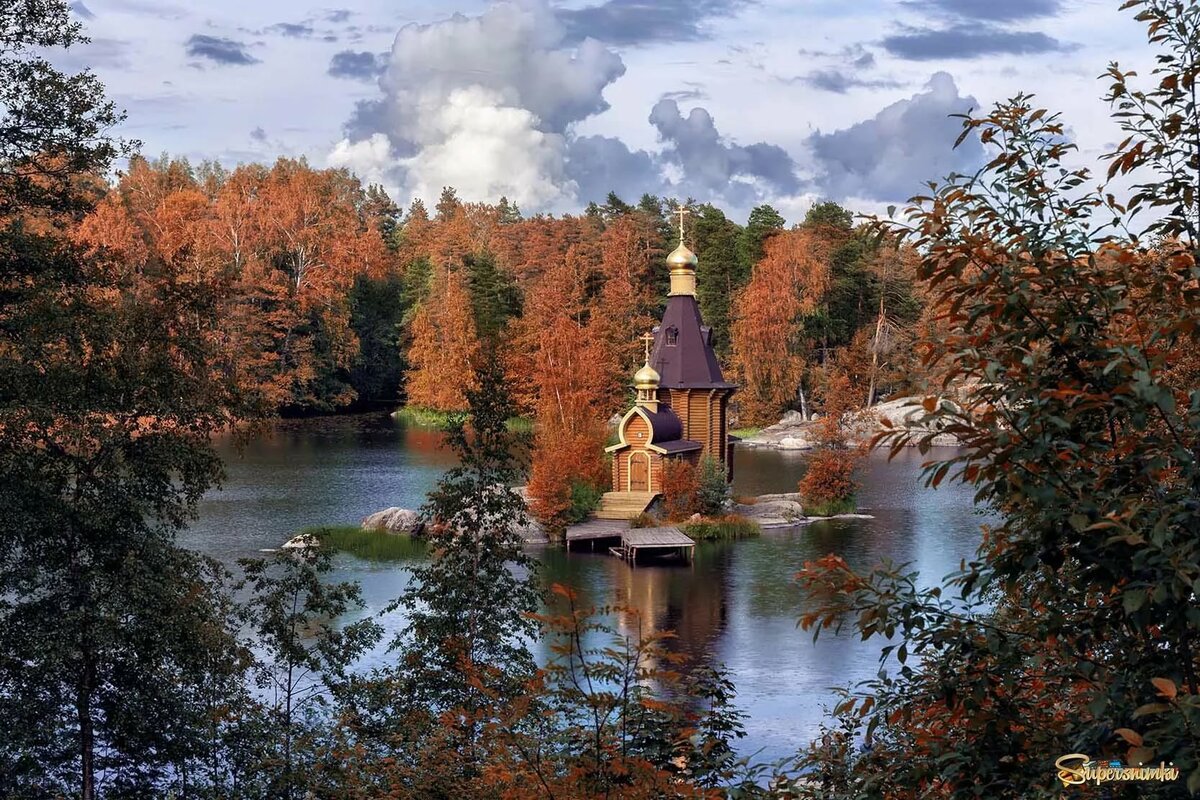 храм андрея первозванного на вуоксе фото