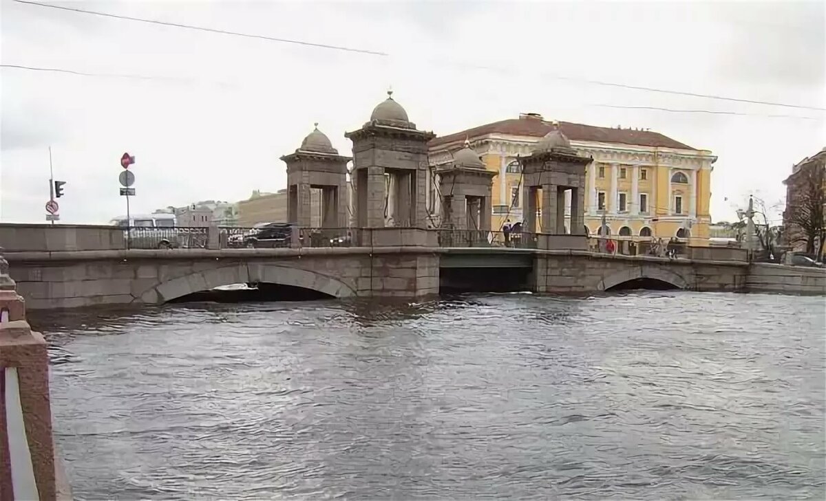 мост ломоносова в санкт петербурге фото