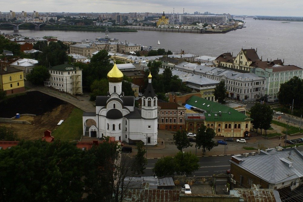 исторический центр нижнего новгорода фото