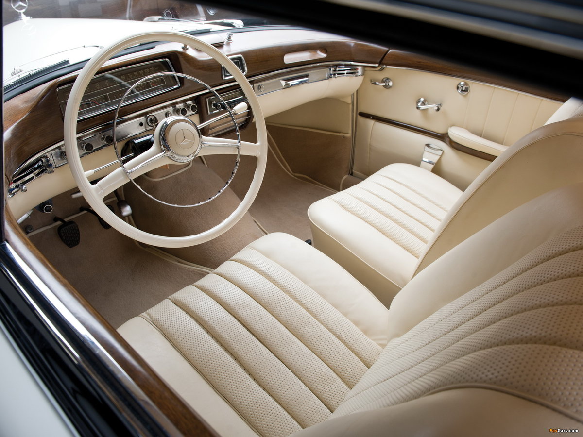 mercedes benz 220s coupe фото