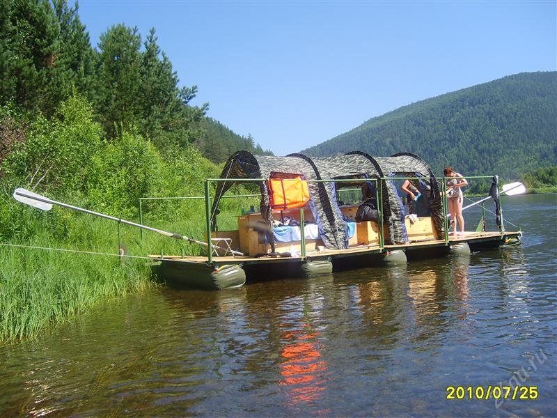 плот для сплава фото