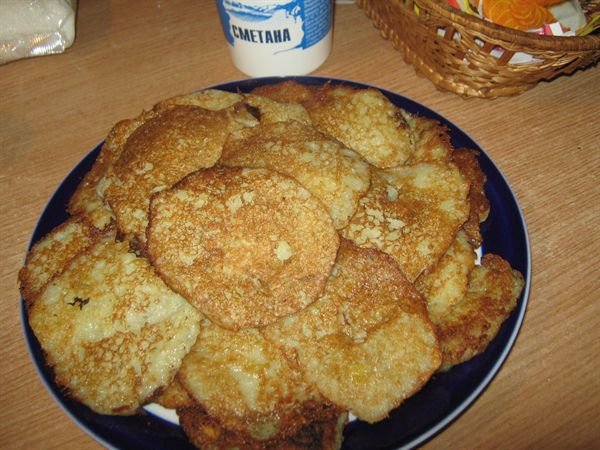 драники из картофельного пюре фото