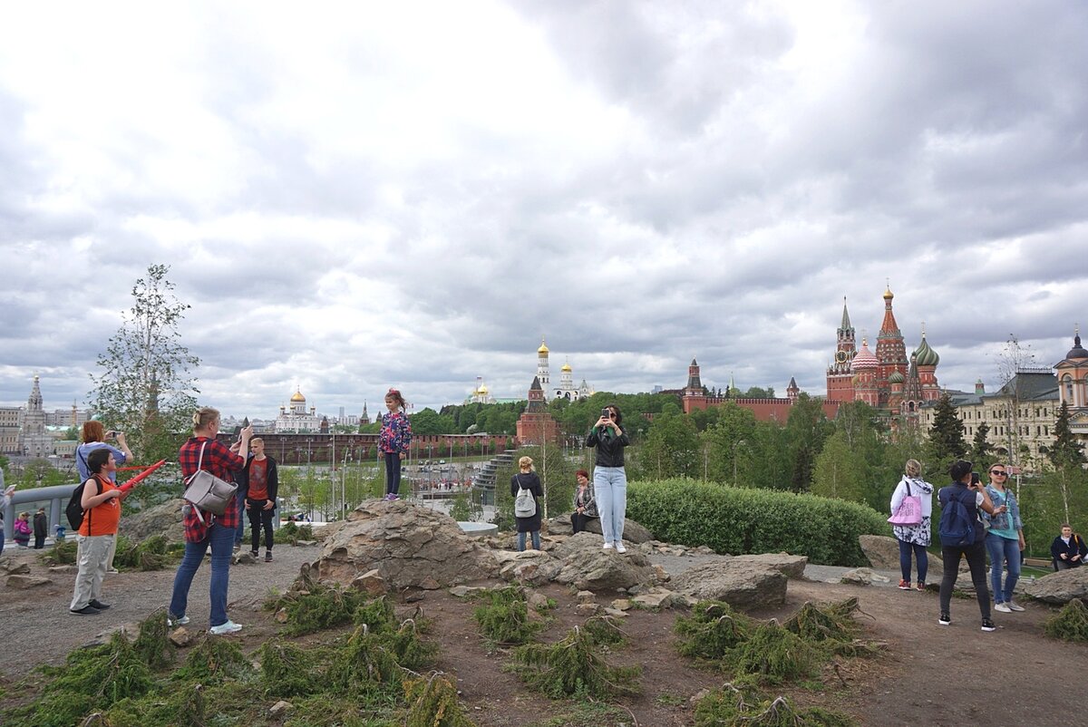 парк зарядье москва фото