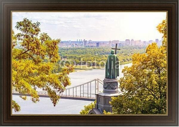 памятник владимиру в киеве на днепре фото