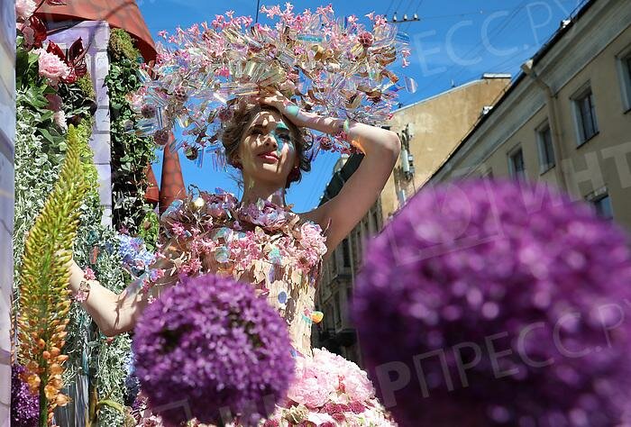 фестиваль цветов в санкт петербурге фото