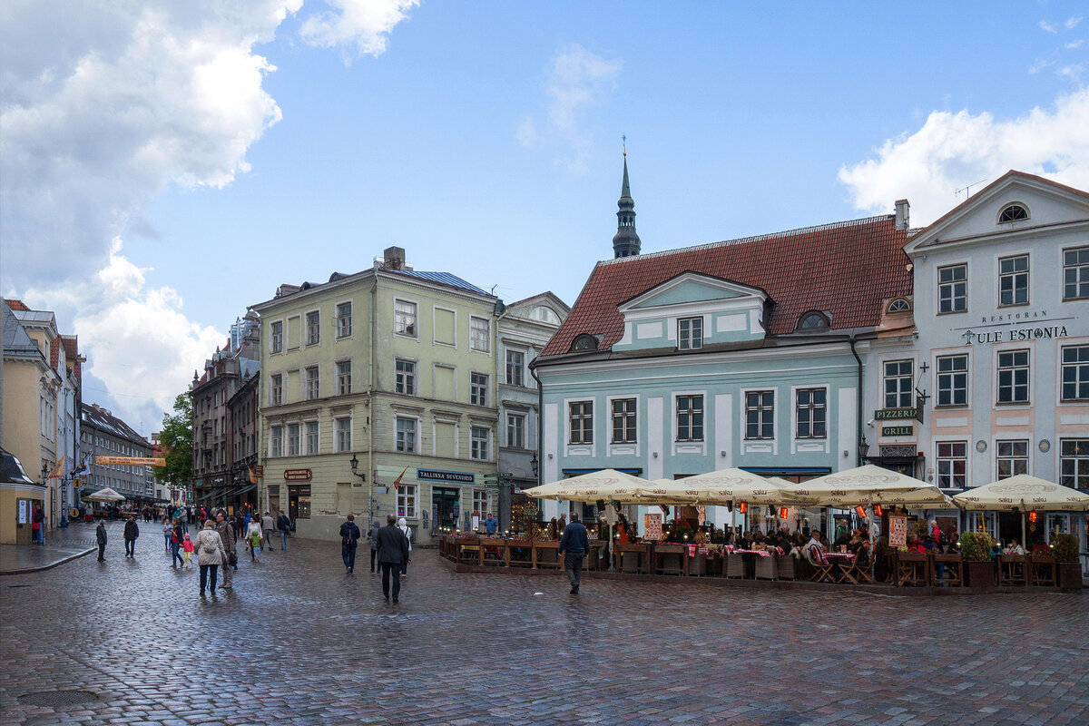 таллин старый город фото