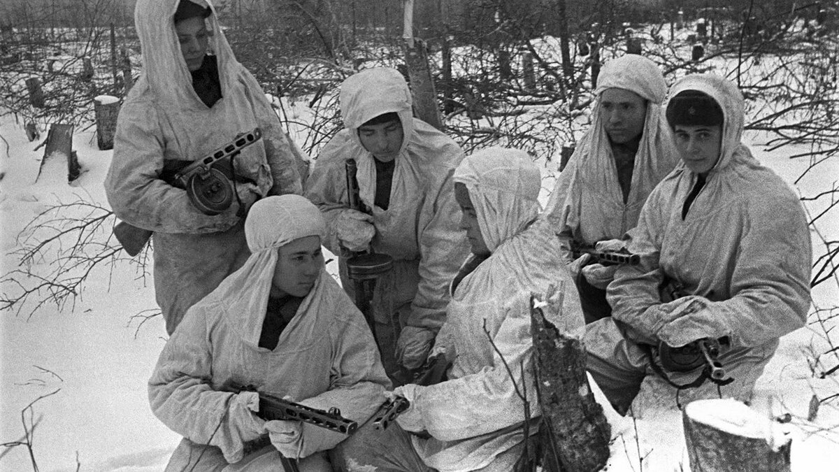 советские разведчики фото