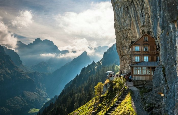отель aescher, швейцария фото